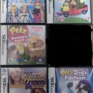 5 kids Nintendo DS game.